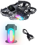 Color Changing LED Landing Gear For DJI Neo 2 Drones With Rechargeable Night Lighting Height Boost For Better Ground Clearance