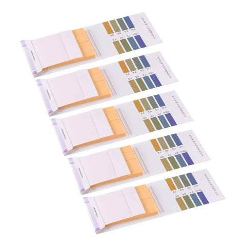 PH Test Strips 8.2 To 10.0 Indicator Paper Kit For Water Food Pool Aquarium Testing With 55mm Strips And Color Chart, 80 In One Kit displayed