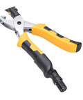 CHICIRIS Electric Badminton Racket Trumpet Plier 2A featuring durable yellow and black handles for comfortable grip.