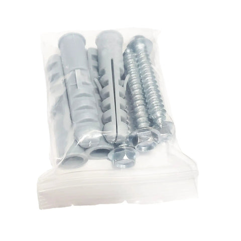 Heavy Duty 12 Inch Wall Tire Hanger Kit screws and anchors for garage or shop organization