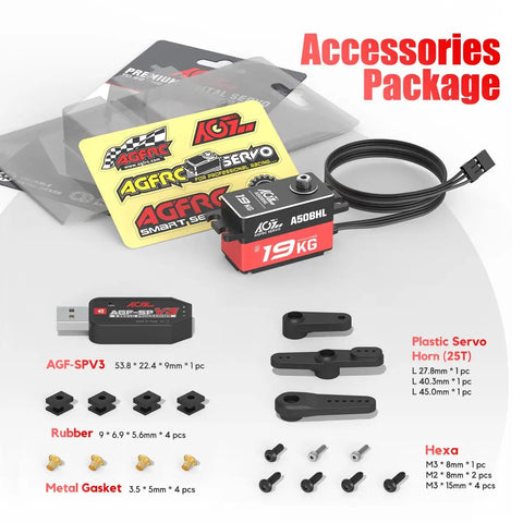 Beefy High Torque Low Profile Digital Servo With Full Metal Gear And Brushless Motor Programmable RC Servo For One Tenth Scale Cars
