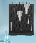 Heavy Duty Lab Drying Rack With 52 Removable Pegs Polypropylene Glassware Bottle Drainer for test tubes and flasks