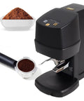 Electric Coffee Tamper Featuring Adjustable Pressure Automatic Espresso Device Delivers Straight Up Professional Results For Next Level Crema Every Single Shot Since It Truly Hits Different with coffee grounds.