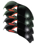 Top Shelf Welding Goggles 4 Pack With Splash Resistant Lens And Impact Rated Frame, showing various angles and colors.