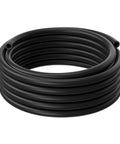 Coiled black 5/8-inch SAE 20R3 heater hose, 10 ft, 100 PSI automotive coolant radiator hose