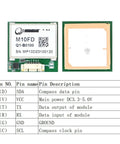 Dope GPS Module For RC Drones With Built In Compass And Full GNSS Coverage Beidou Galileo GLONASS QZSS SBAS 10Hz front view