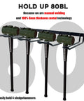 Power Tool Organizer Wall Mount And Drill Holder For Dewalt Cordless Tools, heavy duty 6mm welded metal shelf with 4 slots.