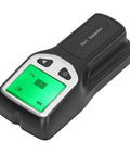 ALIESTFDNO Stud Finder Wall Scanner 5 in 1 Detector with LCD Display for, showing green display and buttons.