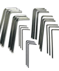 21 Piece Pocket Sized Hex Key Set With Rust Resistant Black Oxide Finish Micro Allen Wrenches in various sizes for tight spaces