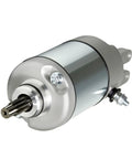 Honda Starter Motor Replacement For TRX400FW 450ES 450FM 450S 500FE 500FM 500FPE 500FPM 500TM Plug And Play Direct Fit High Quality OEM Style Replacement silver cylindrical unit