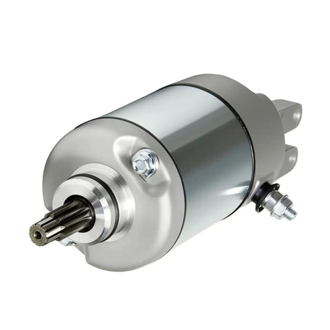 Honda Starter Motor Replacement For TRX400FW 450ES 450FM 450S 500FE 500FM 500FPE 500FPM 500TM Plug And Play Direct Fit High Quality OEM Style Replacement silver cylindrical unit