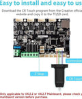 Auto Bed Leveling Sensor Kit For 3D Printers With Metal Push Pin CR Touch Compatible board and components shown