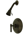 Milano Shower Only With Oil Rubbed Bronze Finish, Duraseal Washerless Cartridge For Lifetime Performance No Nonsense shown in image
