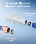 Adjustable Outdoor Misters for Patio 360 Degree Misting Cooling System With 8 Brass Nozzles, detachable nozzle parts