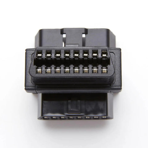 OBD2 Splitter Cable 1 Male To 2 Female Extension 16 Pin Full Port OBDII Connector One Point Six Inch Durable Heavy Duty Build