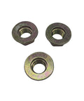 Three-Pack Hex Flange Nut Set 912-0417 912-0417A 712-0417 712-0417A Fits MTD E20 Craftsman Troy-Bilt Cub Cadet Toro Zero Turn Mower RZT 50