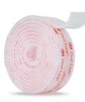 Game Changer Dual Lock Reclosable Fastener Tape Killer Hold Heavy Duty Adhesive Strip Easy Peel And Stick No Fuss Reusable Bond For Home Repairs And Garage Work Clear One Inch By Four Feet Roll in a rolled view.