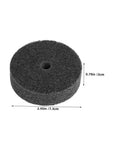 Six Piece Nylon Buffing Polishing Wheels With 10mm Hole For Metal And Furniture Burnishing Heavy Duty Grinding Set That Lasts Longer, 75mm wheel with 10mm hole.