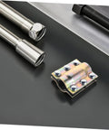 Heavy Duty Pipe Repair Clamp For Plastic And Metal Waterproof Leak Sealer Quick Emergency Fix For Plumbing Leaks next to metal pipes