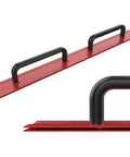 Heavy Duty 24 Inch 16 Gauge Steel Sheet Metal Folding Tool With Grips For Uniform Folds Built For HVAC Ductwork And Pipefitting Red Finish Pack Of 1