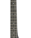 Spirit XT2 Left Handed Travel Bass With Deluxe Gig Bag 40 To 1 Direct Pull Tuning DoubleBall Bridge HB Pickups Ultra Portable Performance For Stage And Road black 4-string body and neck