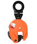 Heavy Duty Vertical Plate Lifting Clamp Built Like A Tank For Serious Sheet Metal Work Featuring A Badass Carbon Steel Jaw, 0.8 ton capacity