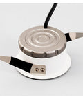 Close-up of 7W/9W/12W/15W COB LED Downlights Dimmable Recessed Ceiling Lights mounting bracket and connector.