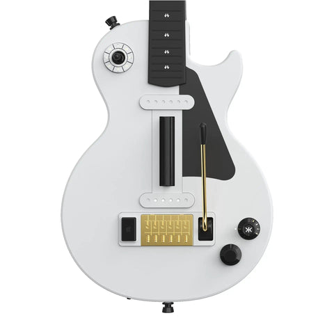 Les Paul Pro Edition Alpine White Guitar Controller For PC Switch Android And More, Ultra Wide Multi-Platform Compatibility