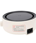 Compact Digital Induction Hot Plate For Boiling Water And Warming Tea with US plug and adjustable heating knob.