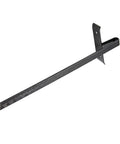 Boss Level Steel Rip Fence Guide For Circular Saws, Plug N Play Precision Edge Control Rail Replacement Part 164095 8 in black steel.