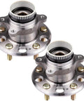 Rear Wheel Bearing Hub Assembly 512437 Pair Fits Hyundai Azera 2011 2017 Sonata 2010 2014 Tucson 2010 2015 Optima 2011 2015 Rondo 2008 2012 Sportage 2011 2016 With ABS 5 Lug front view