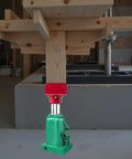 2 Pack U Shaped Bottle Jack Post Adapter For 4x2 4x4 4x6 Wood Beams Heavy Duty Steel Beefy U Head Stand Adapter used in home construction