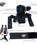 Dope Quick Lace Ankle Brace 2.0 For All Sports Enthusiasts - Fast Slip On Support with adjustable straps and inserts