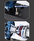 DM122 All Metal Turbofan Engine Kit With 170 Plus Pieces DIY Aviation Model Jet Engine gear drive and toggle switch