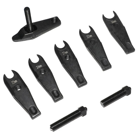 Ball Joint Separator Kit Built Tough For BMW E38 E39 E52 E60 E61 E70 E83 E90 E91 E92 R50 R52 R53 RR1 RR2 X5 Mercedes W211 W219 W220 W230 Porsche 996 Carrera Audi A4 A6 Land Rover Lower Suspension Tools Heavy Duty, 22-36mm steel set