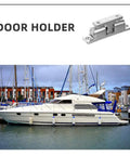 Heavy Duty Marine Door Latch Stainless Steel Cabinet Catch With Windproof Tension Spring for Yacht