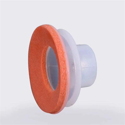 Top Notch Big Head Vacuum Sucker Pad Sponge Chuck, HM15S1 rubber suction cup with orange sponge, designed for pneumatic manipulators.