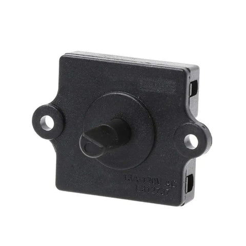 B3200 Rotary Switch With Four Position And Three Speed Control For Heaters And Blower Fans, black vintage industrial knob, front view