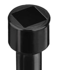Close-up of black Multi Functional 4 Way Utility Keys For Gas Meter Water Box And Electric Cabinet 2 Pack Panel Keys