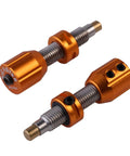 Straight Shooter Archery Screw In Pressure Button Adjustable Cushion Plunger with copper shaft in gold finish, 5/16 size.