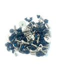 Top Tier Laptop Screws Replacement Kit For Dell Precision 7770 And 7780 Workstations Featuring Reliable Blue Anti Slip Glue, assorted screws.
