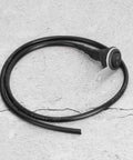 22mm Motorcycle Handlebar Light Switch Stainless Steel Single Spotlight Control Button on cable for ATV Off Road
