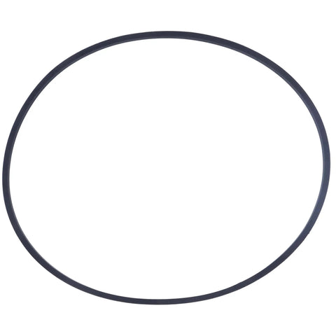 Heavy Duty Transmission Drive Belt One Half Inch By Fifty Eight And One Half Inch For Cub Cadet Z Force Decks 44 To 60 Inches Replacement Belt 02002648 02002648P, shown as a black rubber ring, used for mower decks.