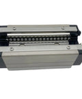 Heavy Duty Linear Guide Rail HSR25LR for CNC Machines and 3D Printers showing block bearings and rails, 4 way equal load