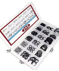 Two Box O Ring Set With 510 Pieces Total 18 Size Metric NBR Rubber Gasket Sealing Kit opened showing assorted sizes