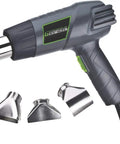 Genesis GHG1500A Dual Temperature Heat Gun Kit with nozzles for versatile home use