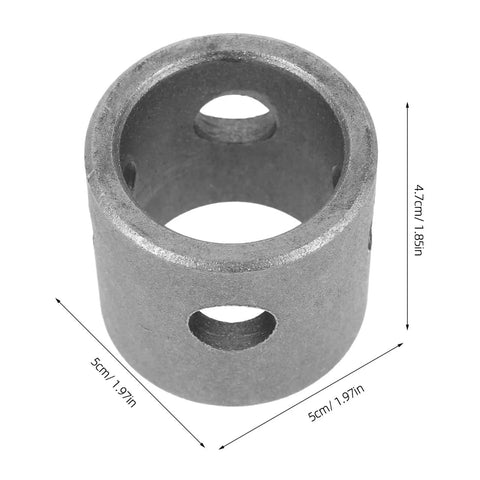 Swivel Mount Trailer Jack For Camper Welding, 5cm diameter carbon steel bracket, heavy load support, 1.85 inches height