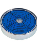 Six Inch Two Millimeter Point High Precision Universal Level Bubble Gauge With Metal Housing Magnetic Blue Luminous Vial For DIY Home Improvement And Pro Grade Leveling On Cabinets Floors Machinery And Robotic Systems, blue vial