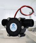 Dope Off Grid Home Water Turbine Generator 80V 12V 5V 10W Portable Hydro Power System For Tap Water Conversion in a bathroom