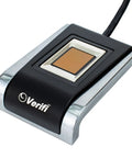 No Sweat Fingerprint Locker Sensor With USB Connectivity For Quick Access And PC Compatibility, black and silver design.